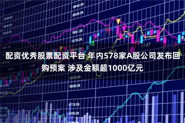 配资优秀股票配资平台 年内578家A股公司发布回购预案 涉及金额超1000亿元